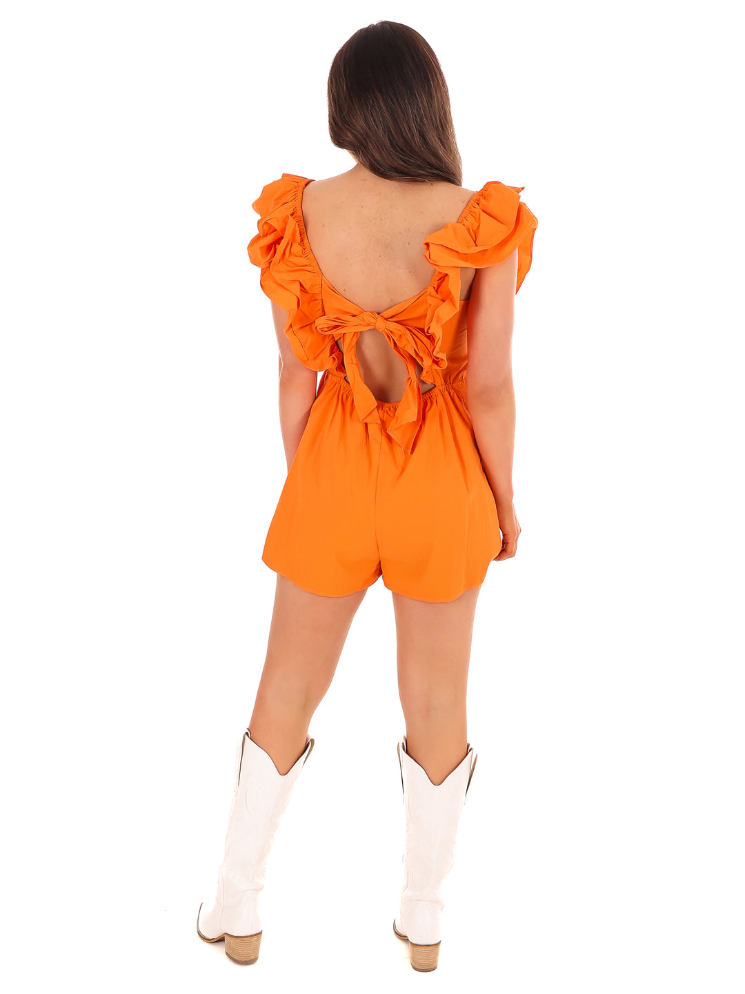 Football Season Ruffle Romper