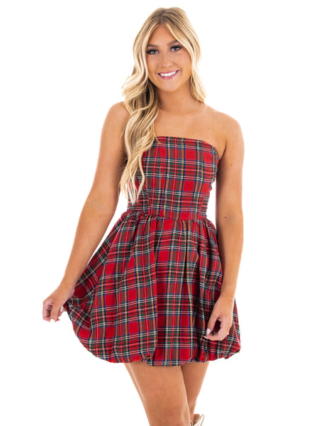Bright Places Plaid Mini Dress – Josie's Boutique