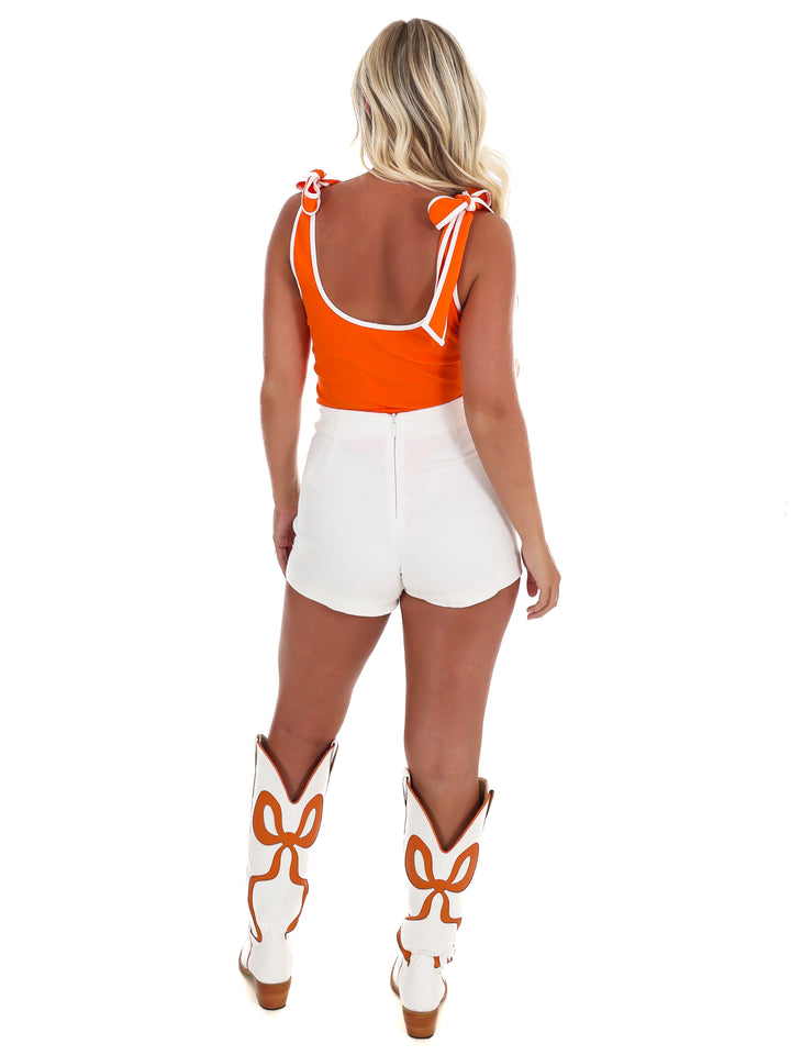 The Game Plan Ribbed Bodysuit