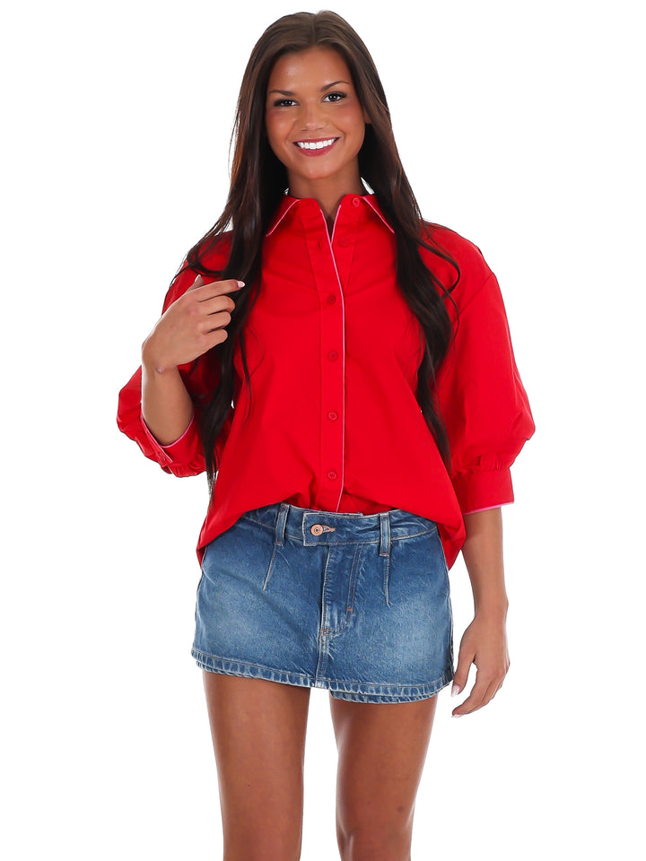 Crush Worthy Button Down Top