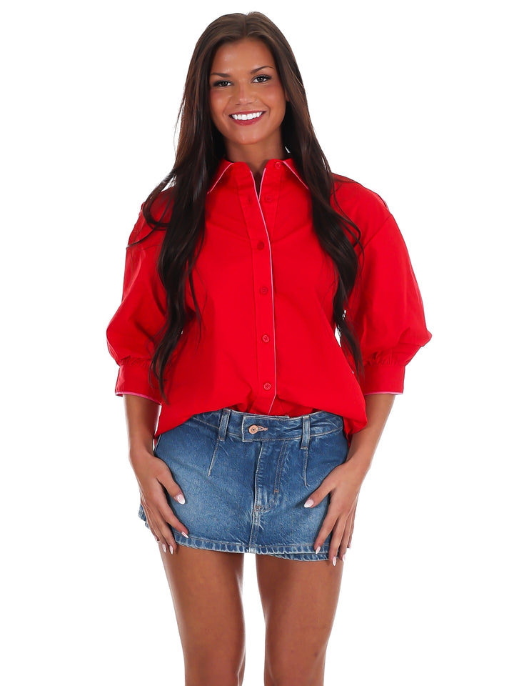 Crush Worthy Button Down Top