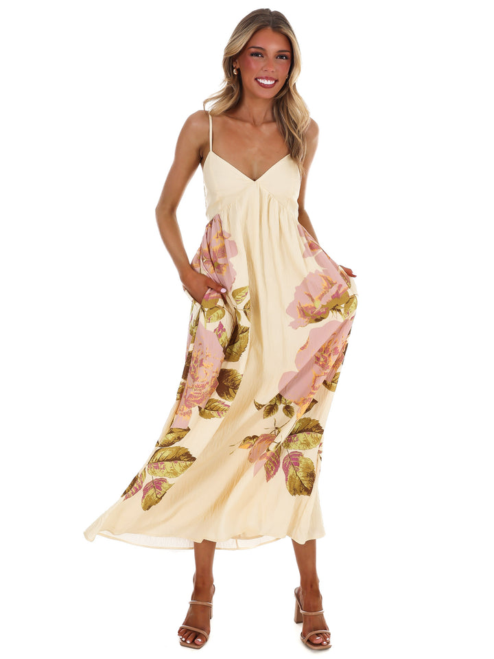 Dearly Loved Floral Maxi Dress