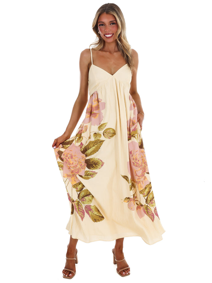 Dearly Loved Floral Maxi Dress
