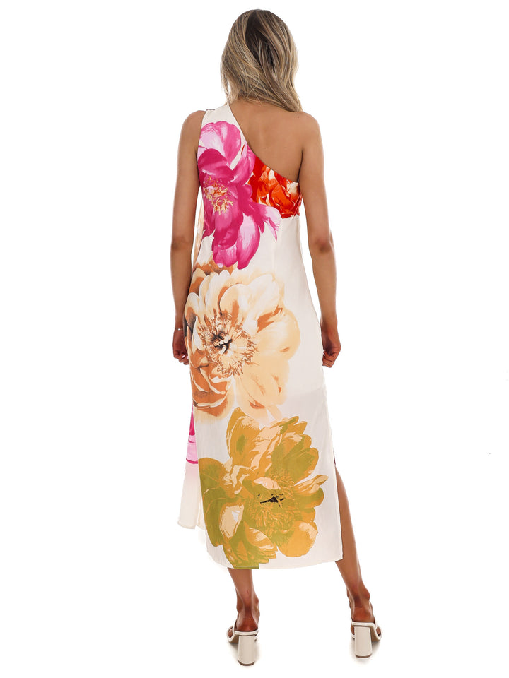 Romance in Bloom Floral Midi Dress