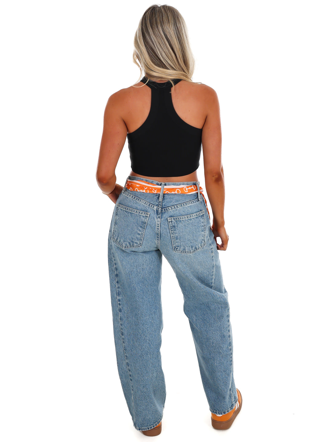 Retro Vols Ribbed Crop Tank