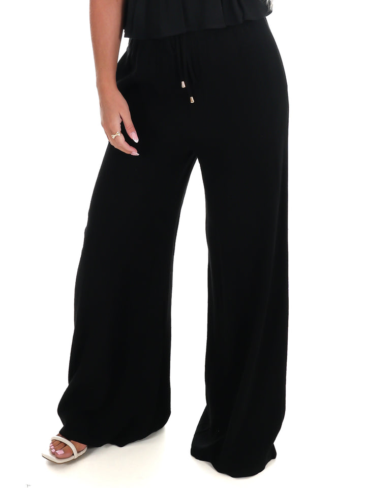 Little Luxuries Linen Wide Leg Pants