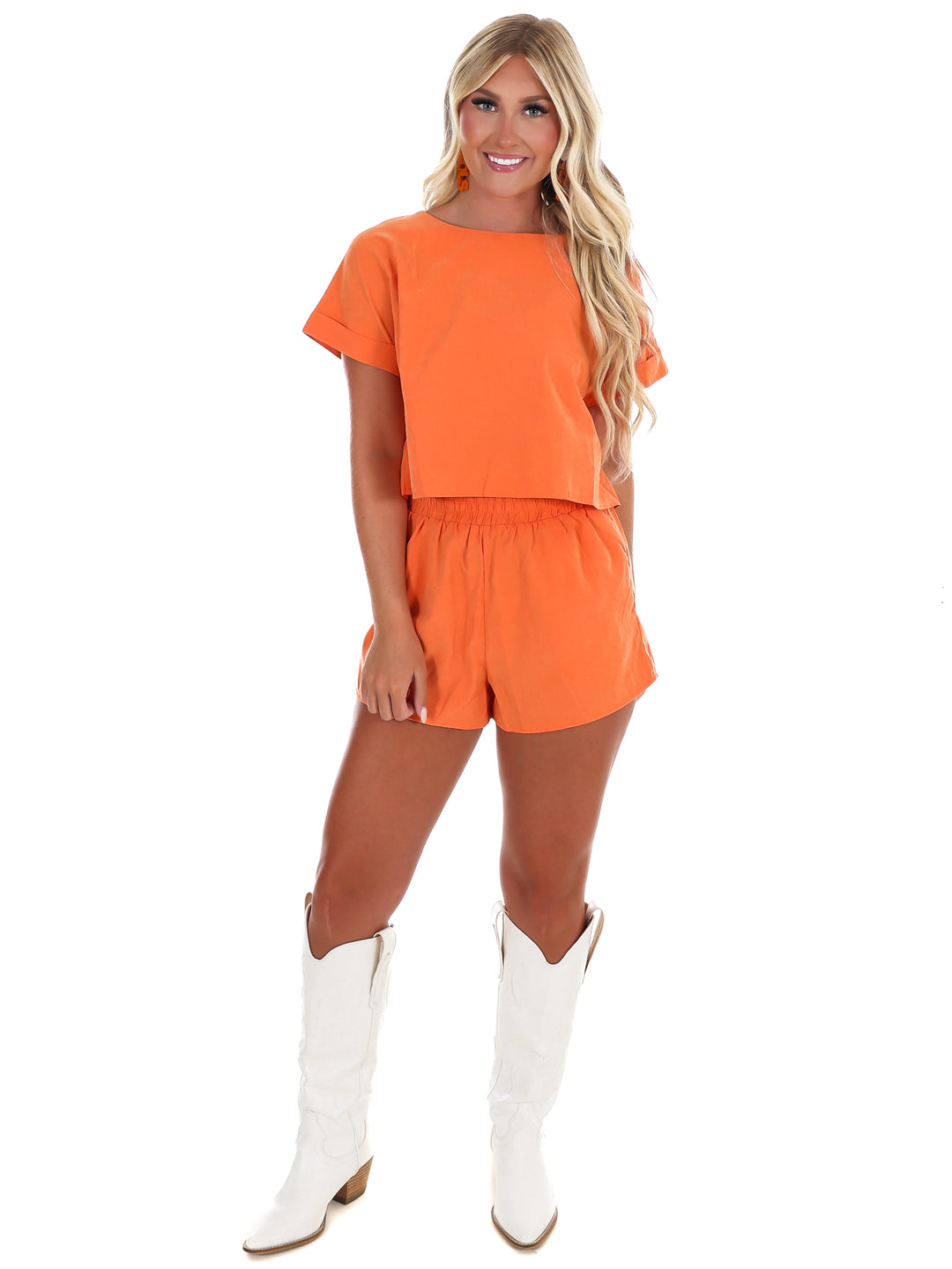 Orange Zone Two Piece Set