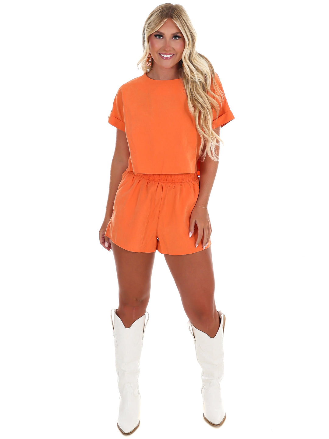 Orange Zone Two Piece Set