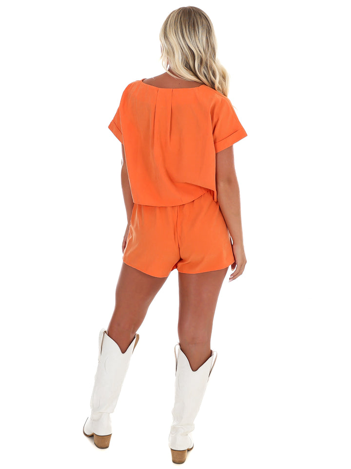 Orange Zone Two Piece Set