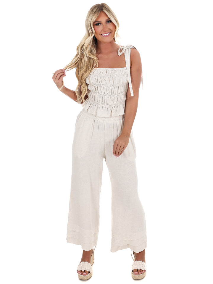 Count Your Blessings Smocked Tank Top