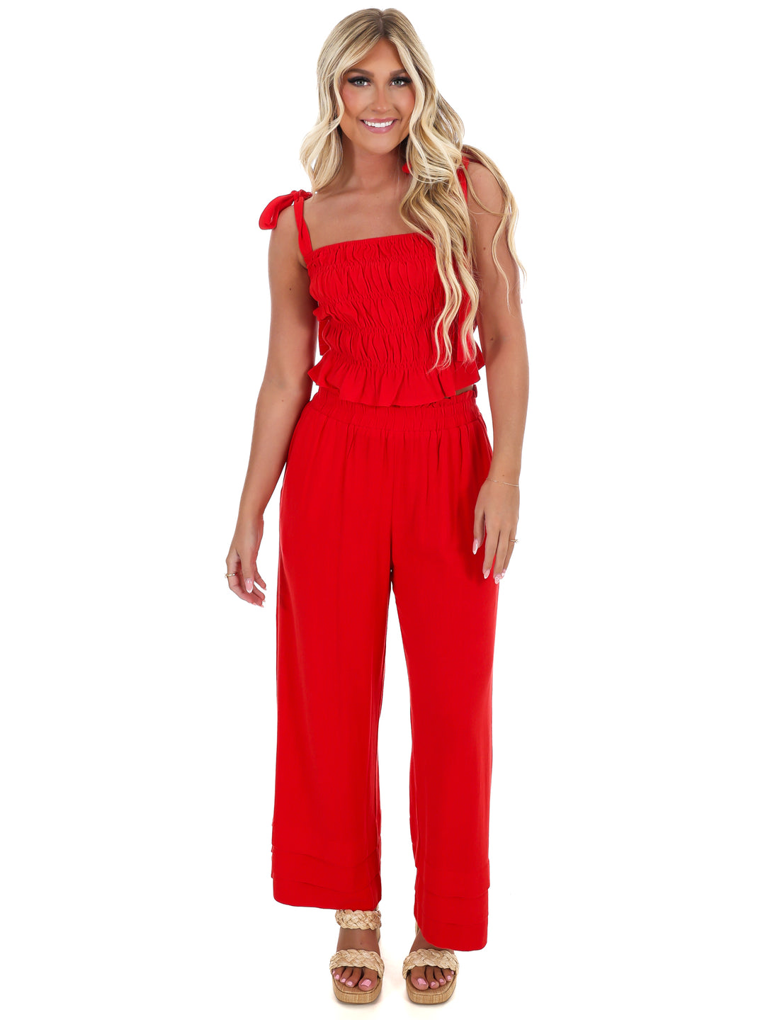 Count Your Blessings Smocked Tank Top