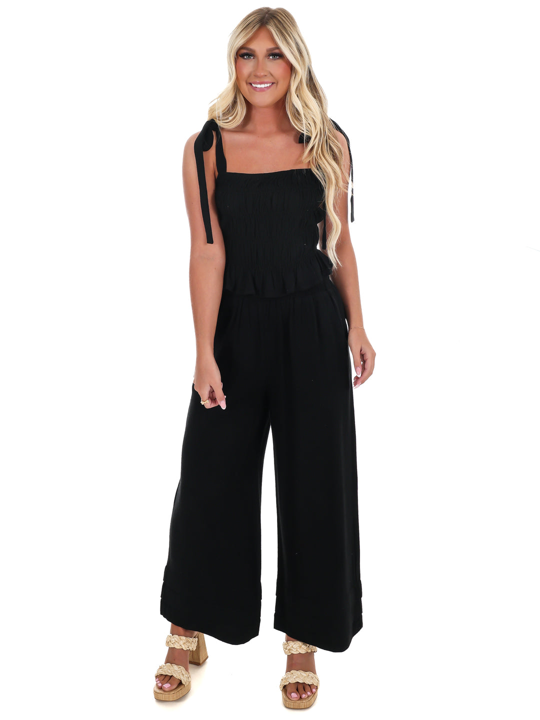 Count Your Blessings Smocked Tank Top