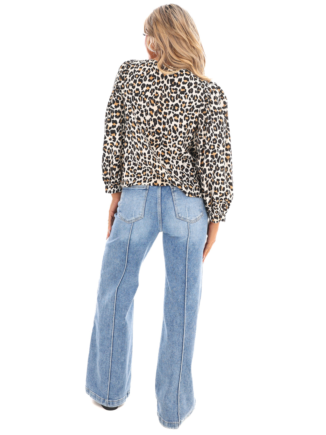 Pulling Heartstrings Leopard Top