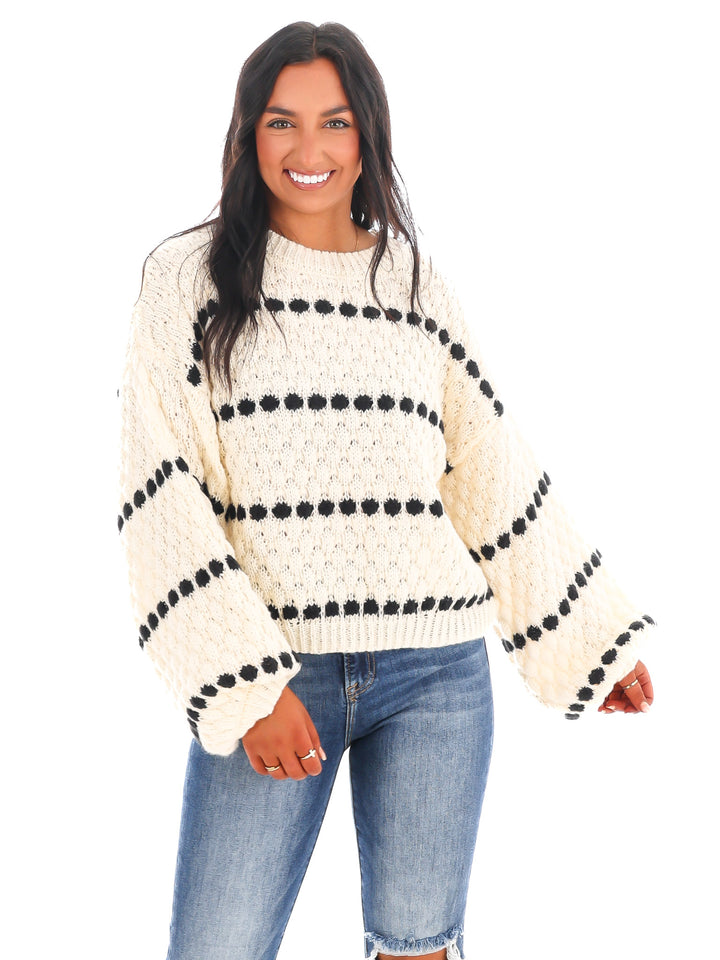 So Soft Oversized Stripe Sweater Doorbuster