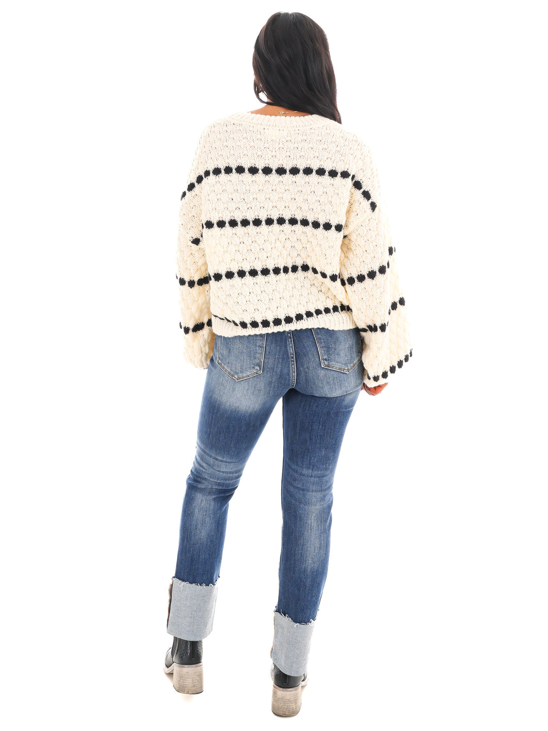 So Soft Oversized Stripe Sweater Doorbuster