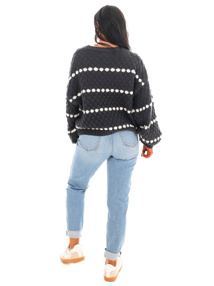 So Soft Oversized Stripe Sweater Doorbuster