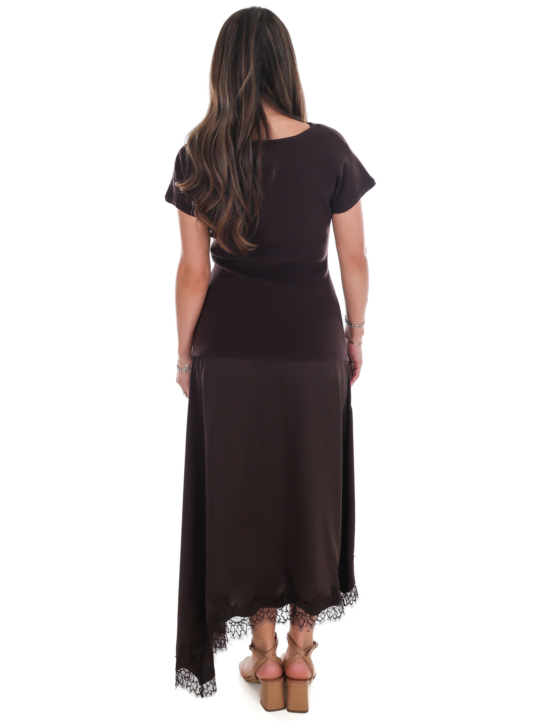 Pretty Details Asymmetrical Midi Dress
