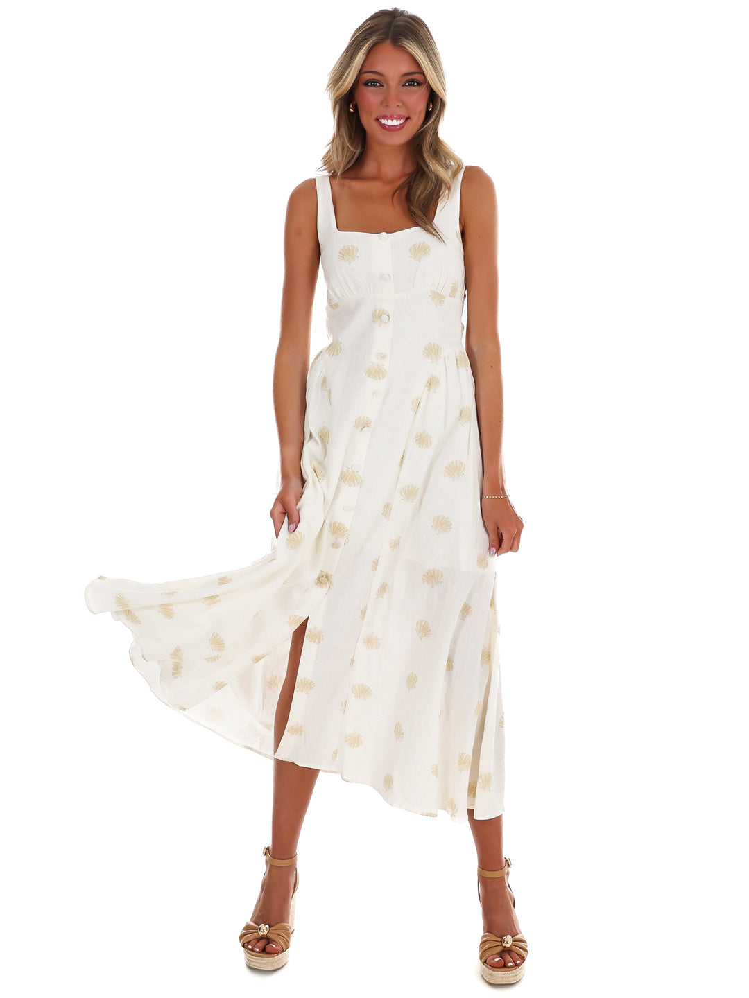 Coastal Keepsake Midi Dress