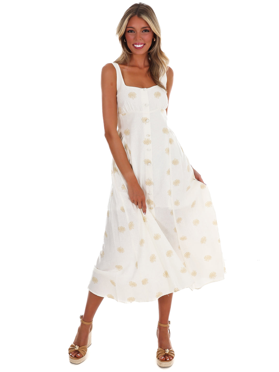 Coastal Keepsake Midi Dress