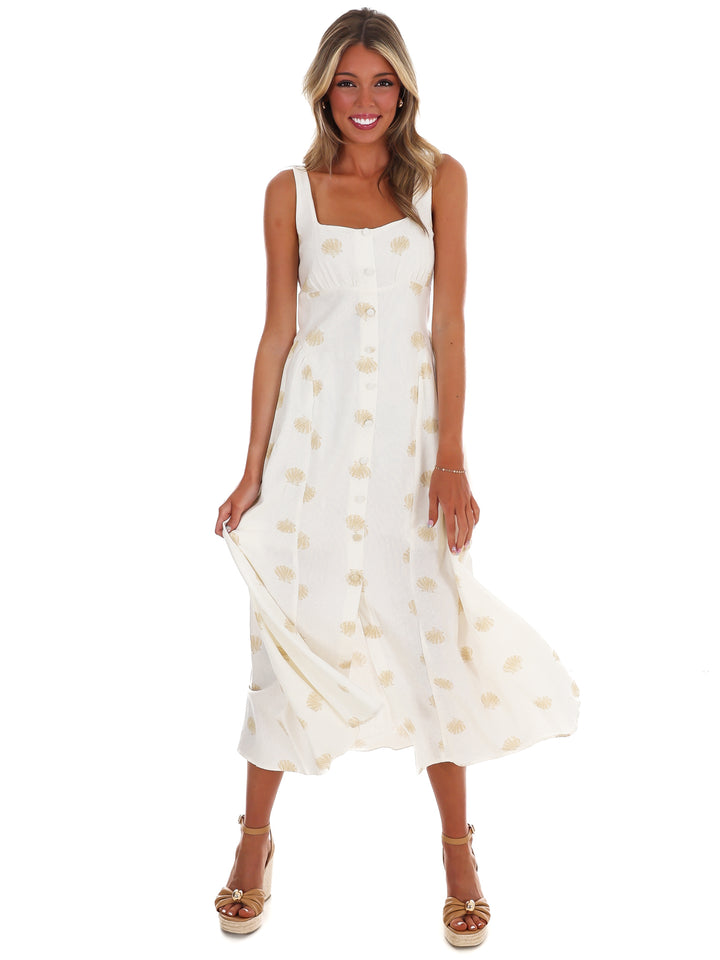 Coastal Keepsake Midi Dress