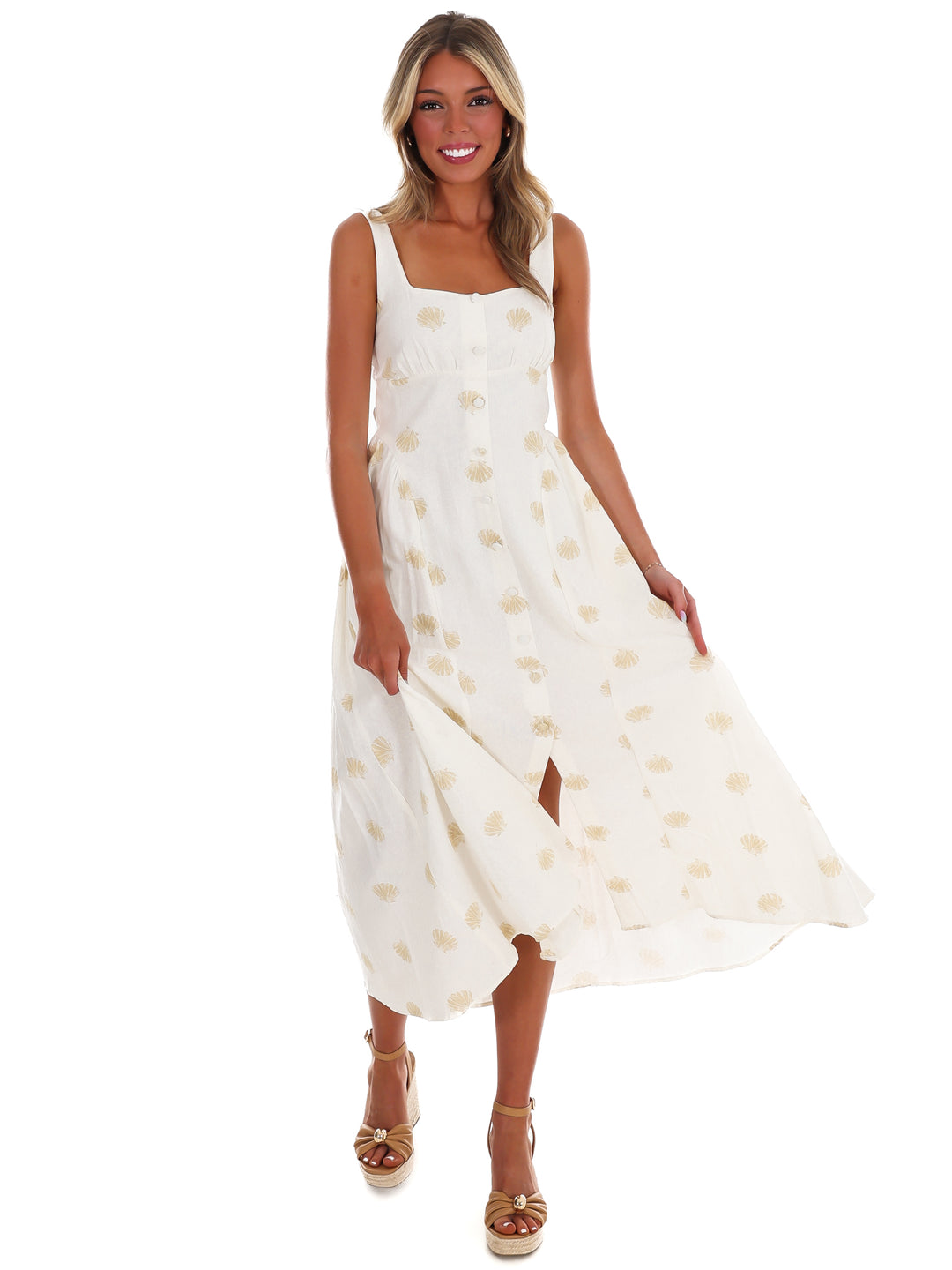 Coastal Keepsake Midi Dress