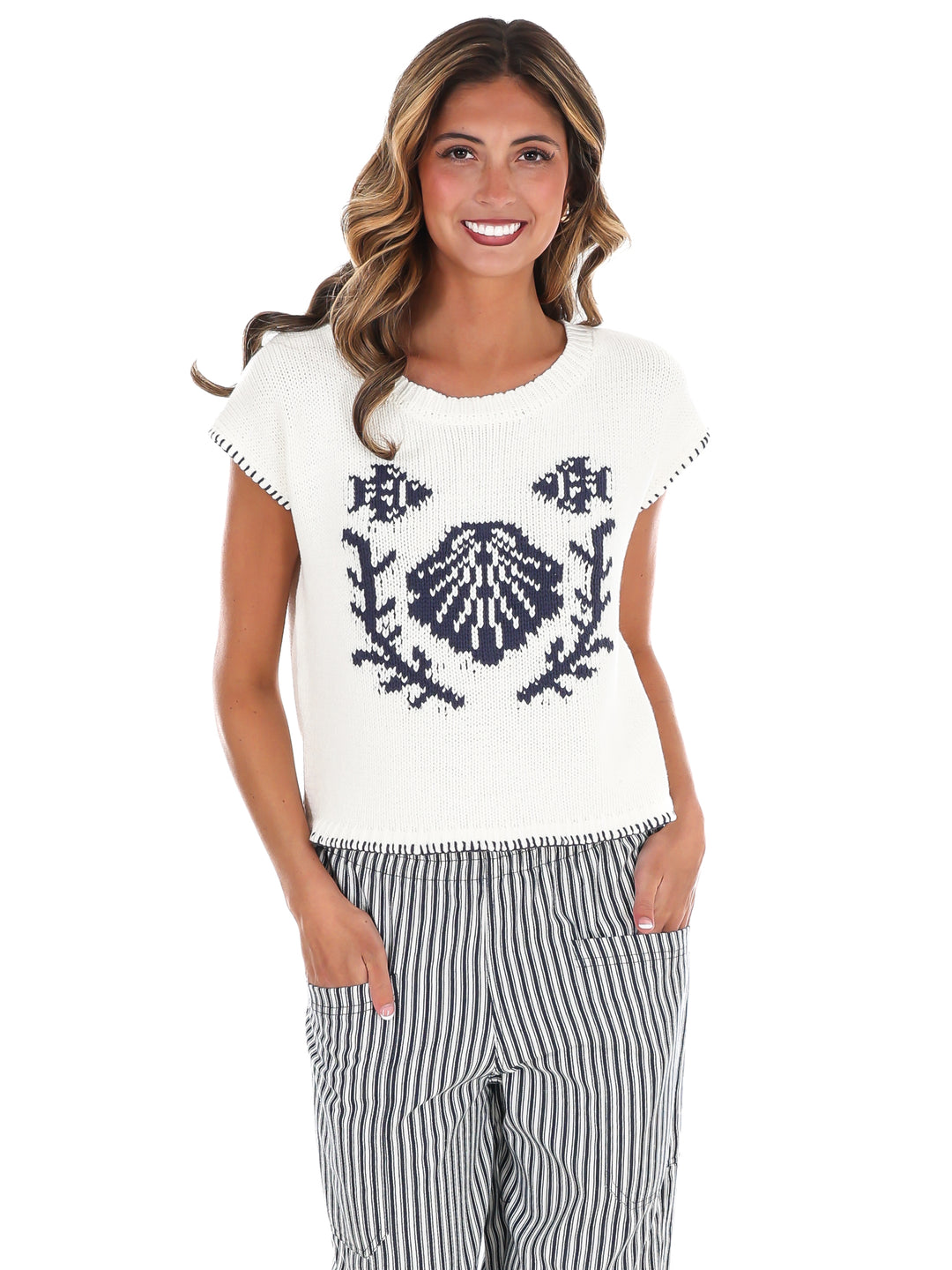 Seaside Stitch Sweater