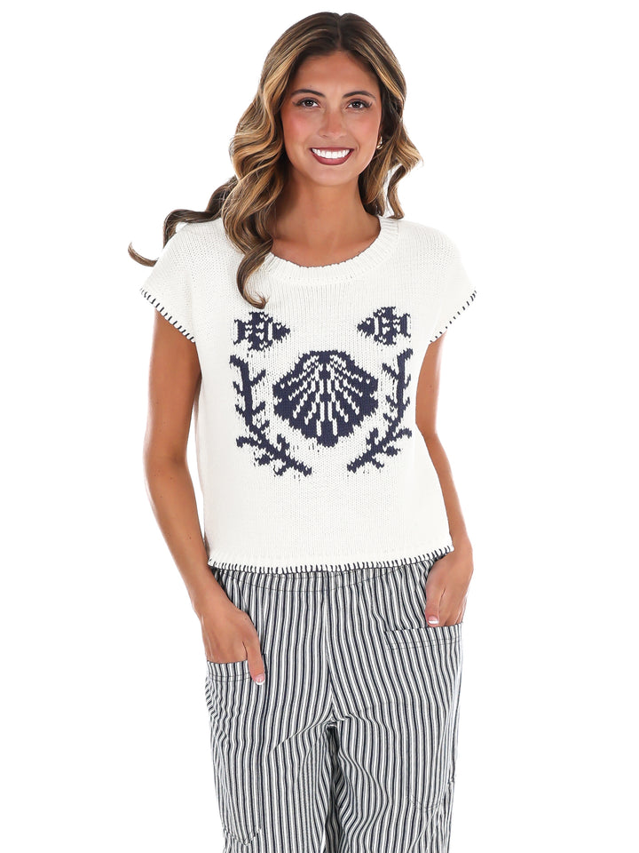 Seaside Stitch Sweater