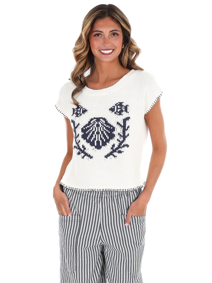 Seaside Stitch Sweater