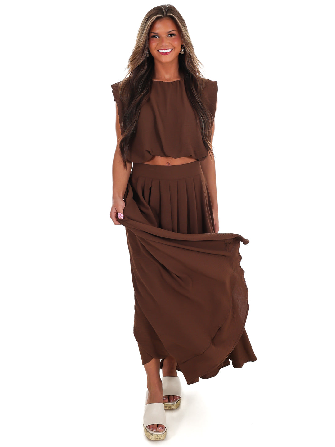 Worth Keeping Two Piece Skirt Set