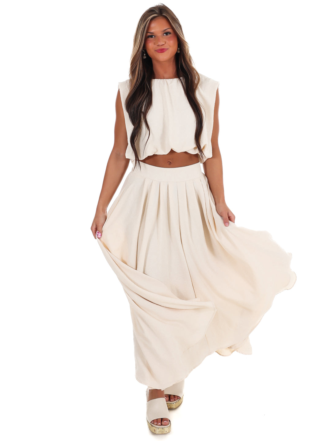 Worth Keeping Two Piece Skirt Set