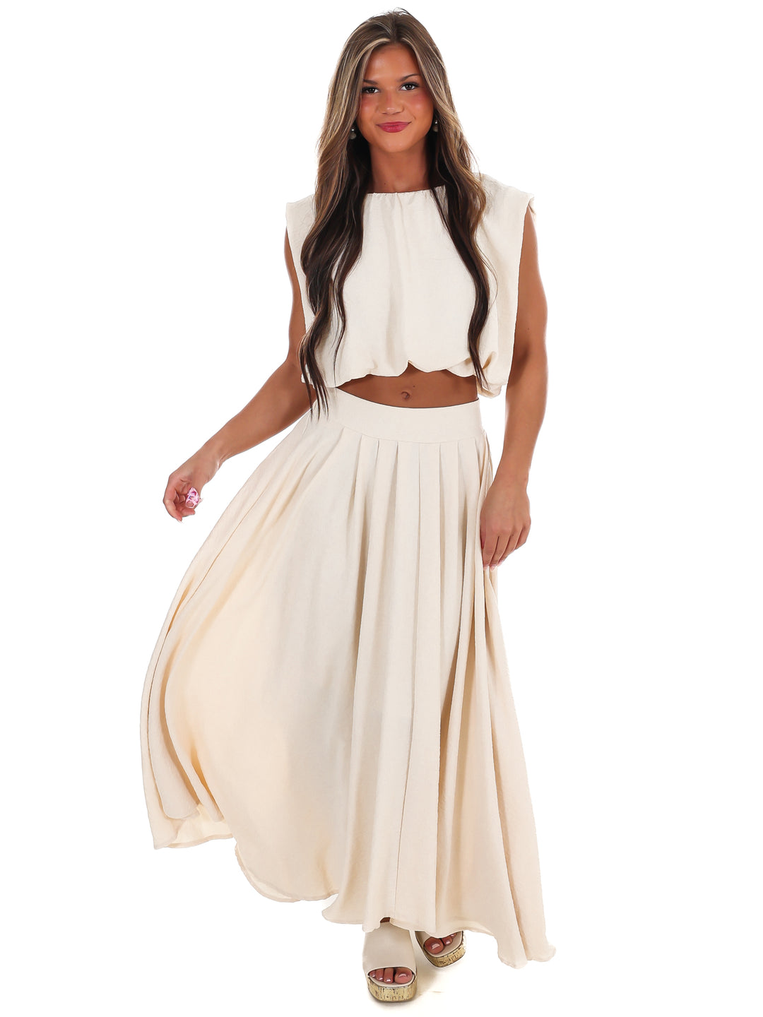 Worth Keeping Two Piece Skirt Set