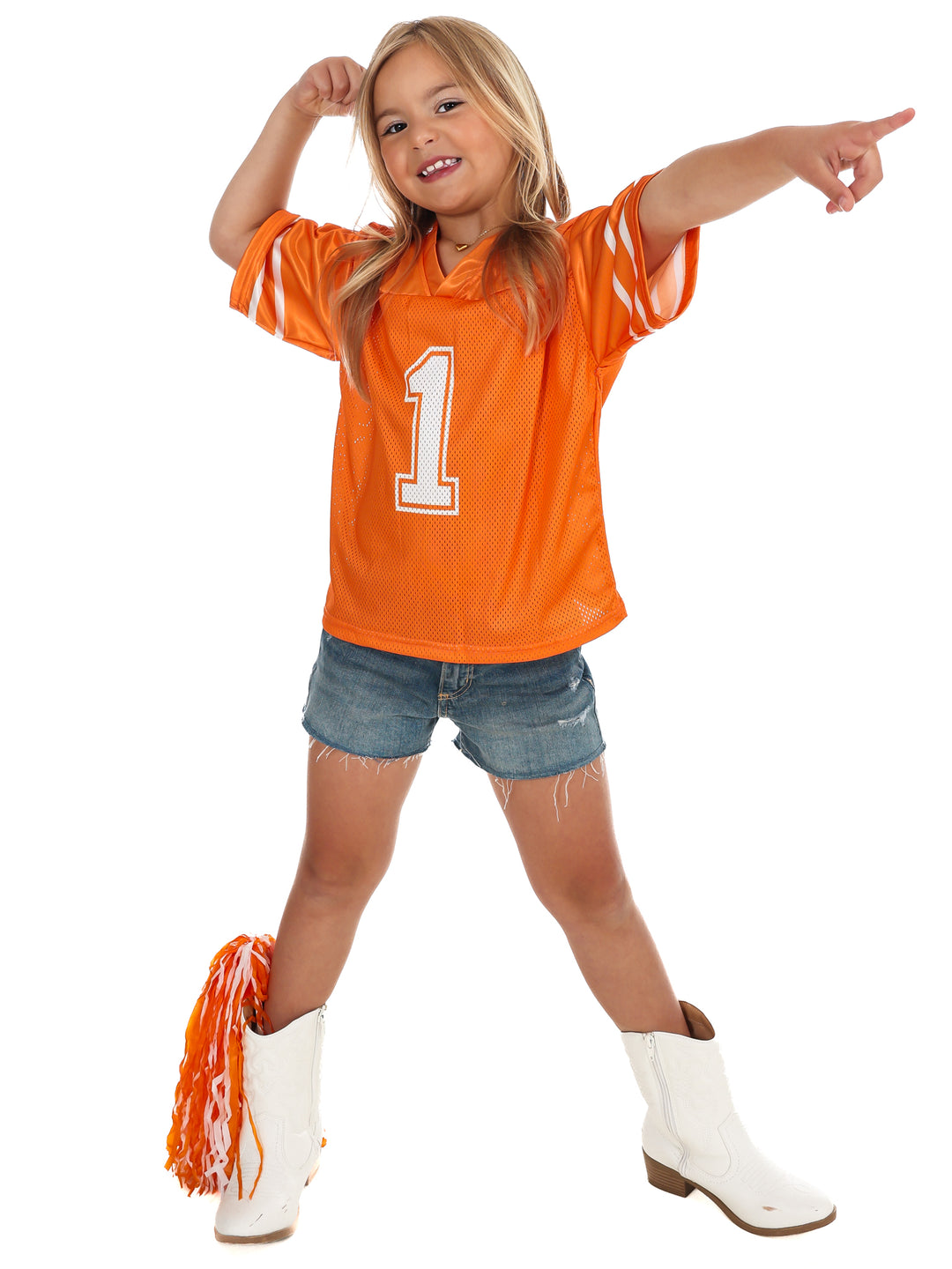 Youth Orange Football Jersey