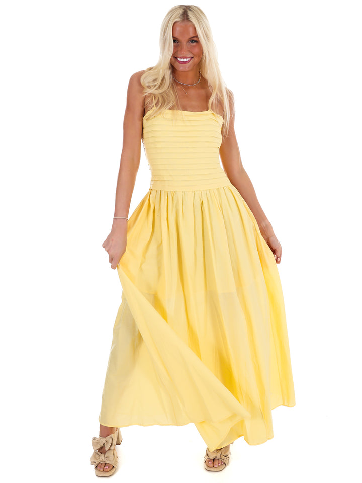 Fresh Take Ruched Maxi Dress