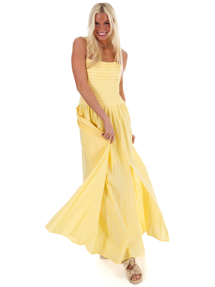 Fresh Take Ruched Maxi Dress