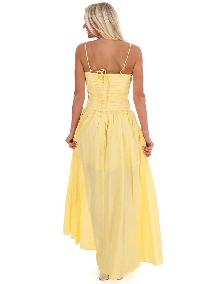 Fresh Take Ruched Maxi Dress