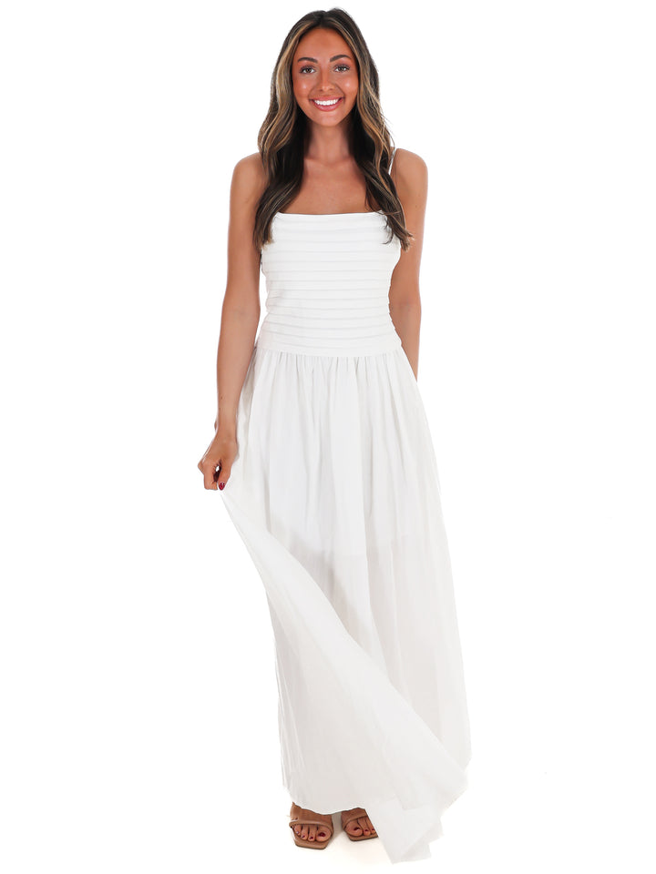 Fresh Take Ruched Maxi Dress