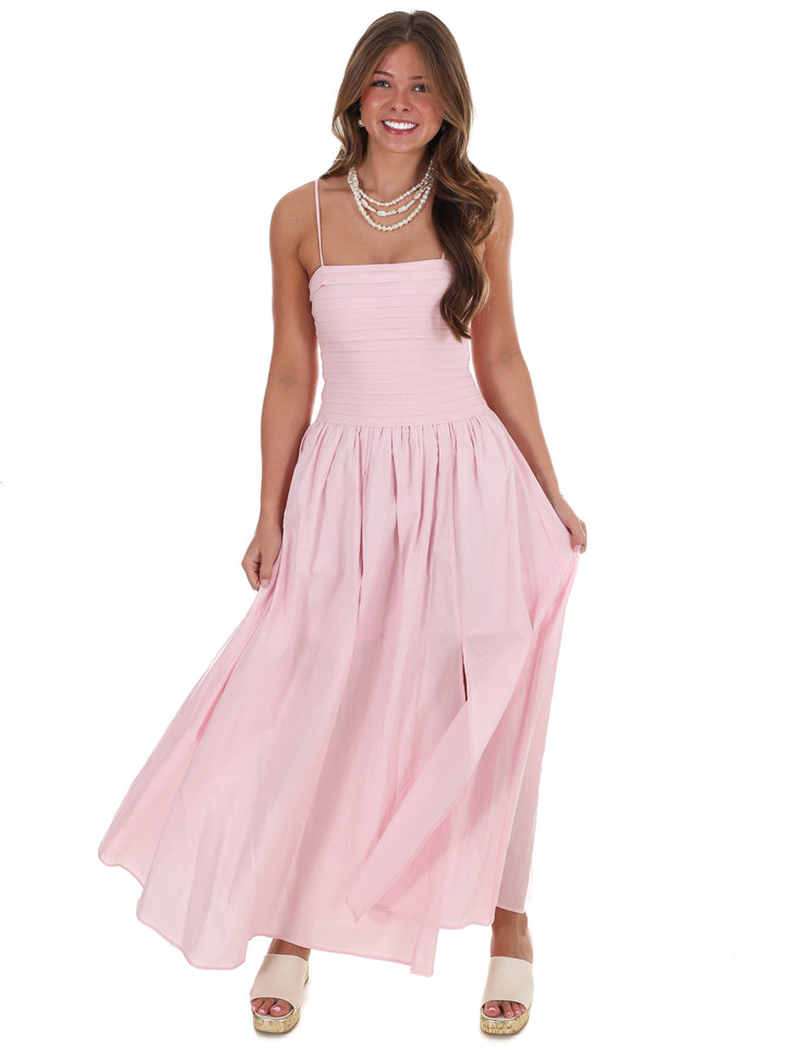 Fresh Take Ruched Maxi Dress