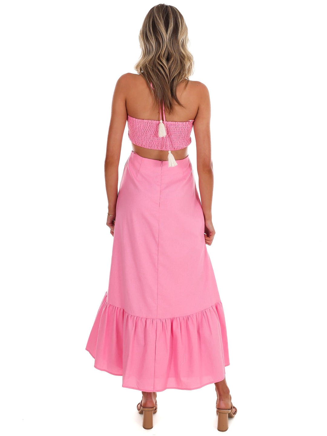 Villa Rose Cut Out Maxi Dress