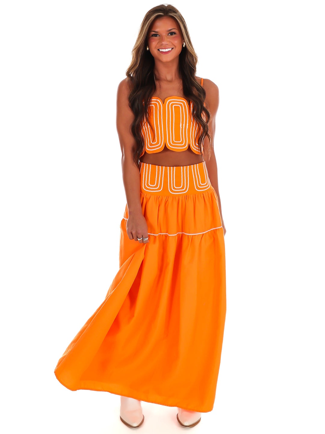 Game On Girl Two Piece Skirt Set