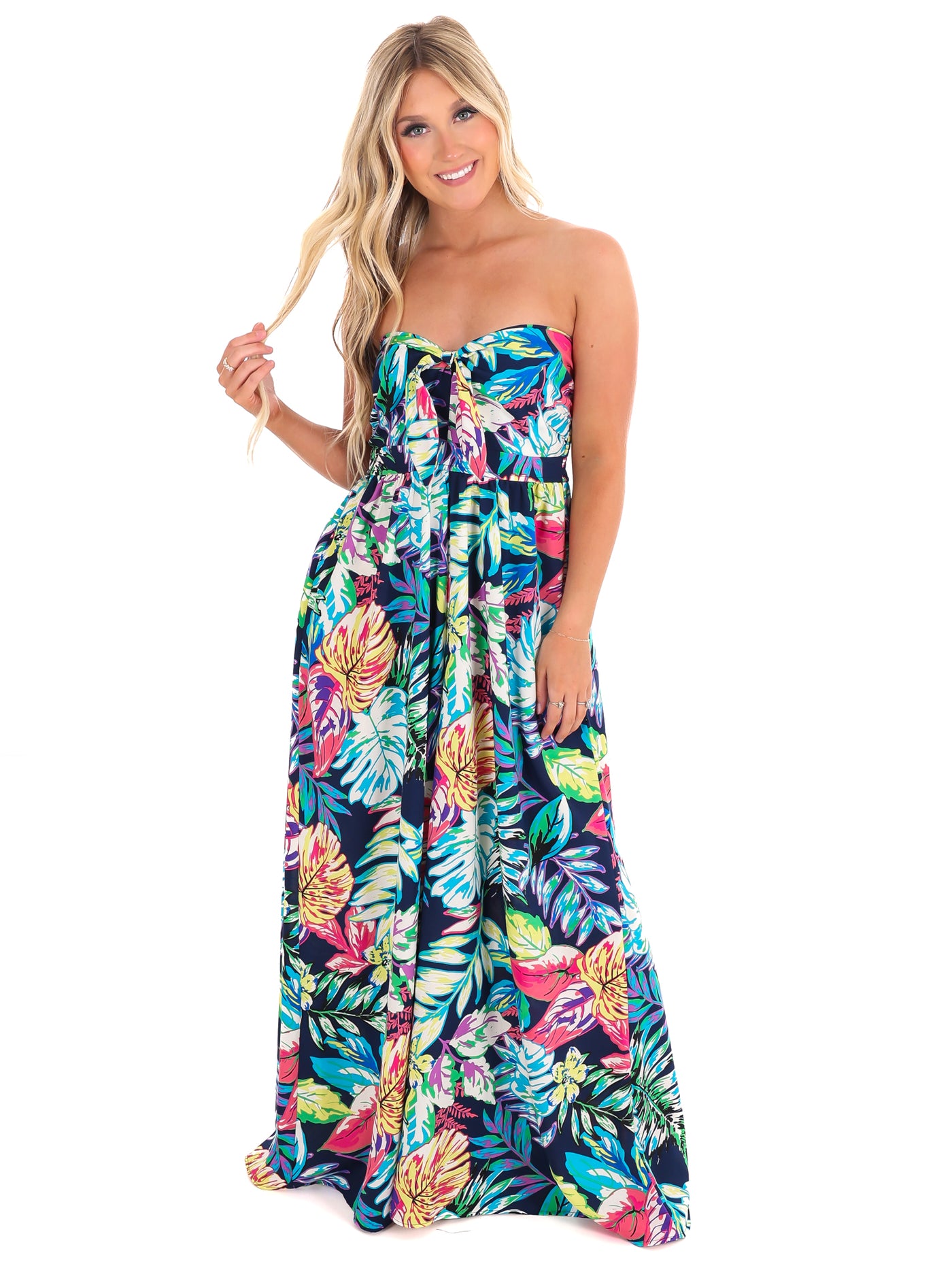 Meet Me in Paradise Floral Jumpsuit