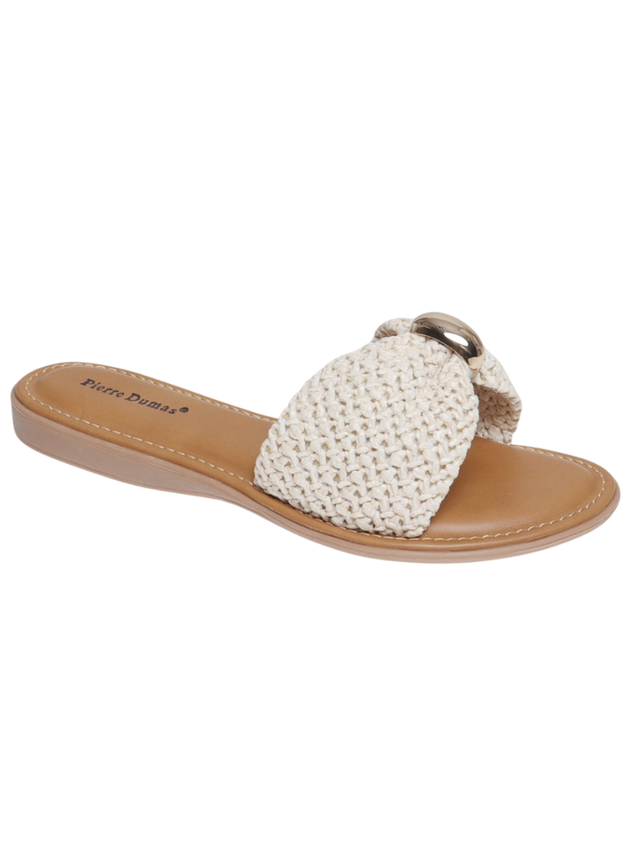 Charming Bow Slide Sandals