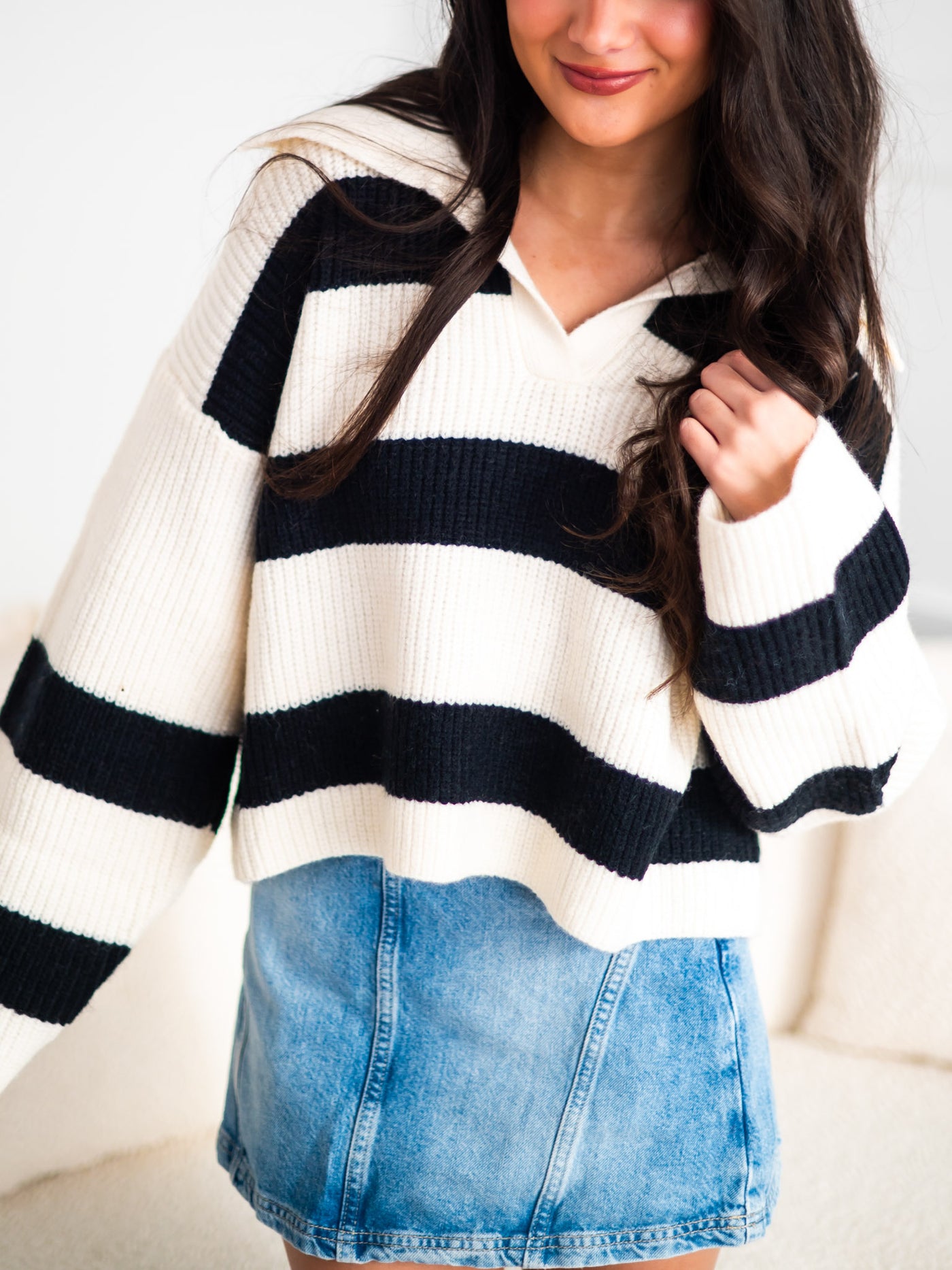 Back to You Stripe Sweater