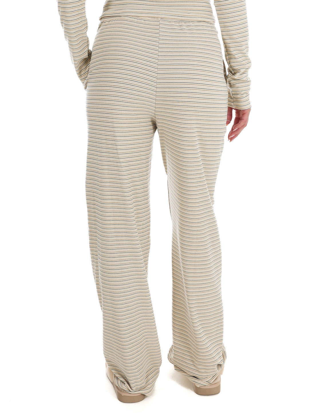 Sweet and Certain Striped Drawstring Lounge Pant
