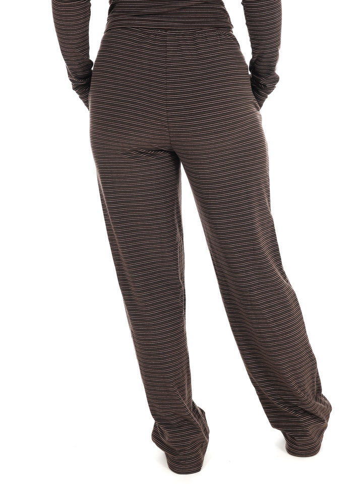 Sweet and Certain Striped Drawstring Lounge Pant