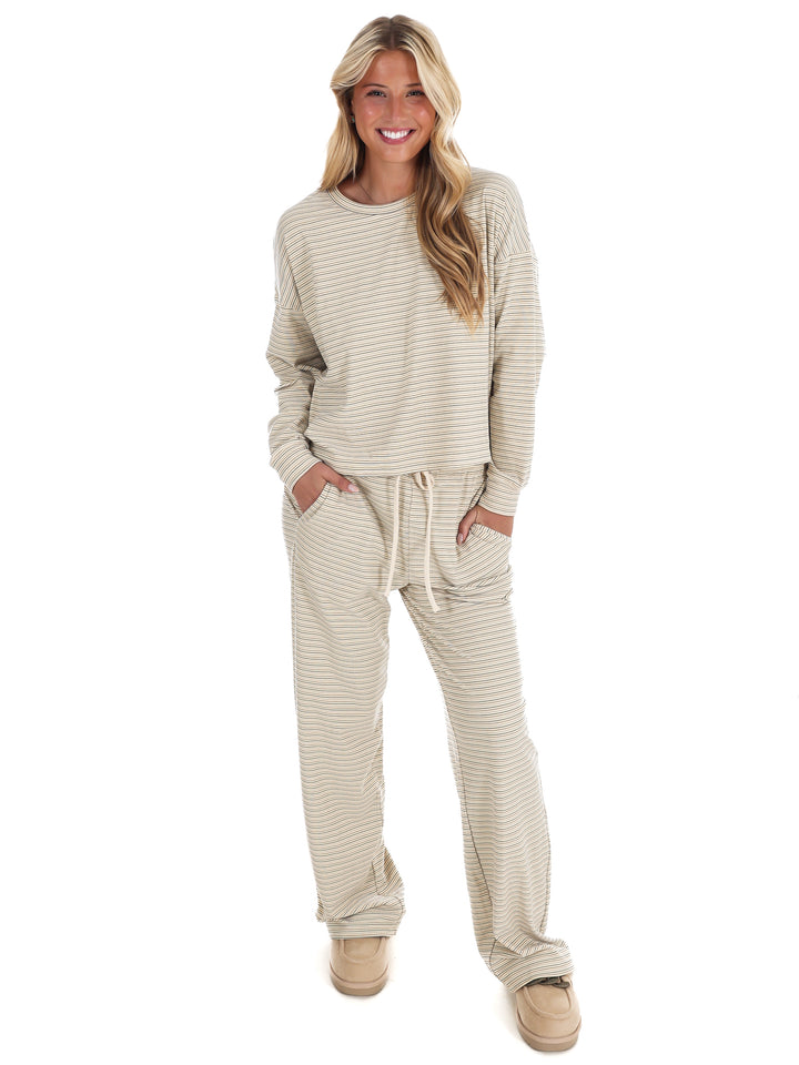 Sweet and Certain Stripe Top