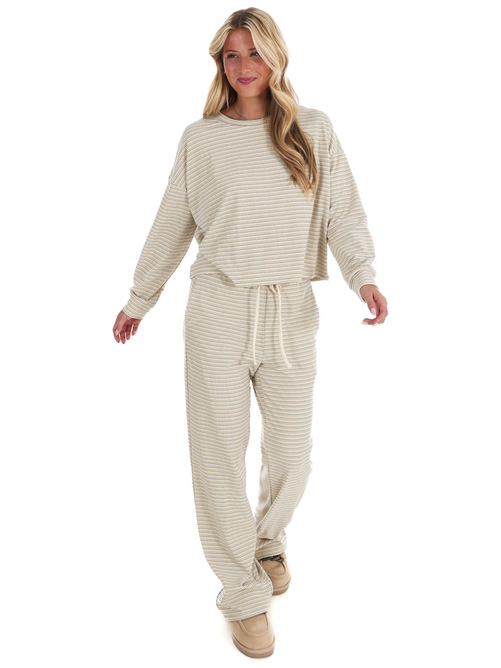 Sweet and Certain Stripe Top