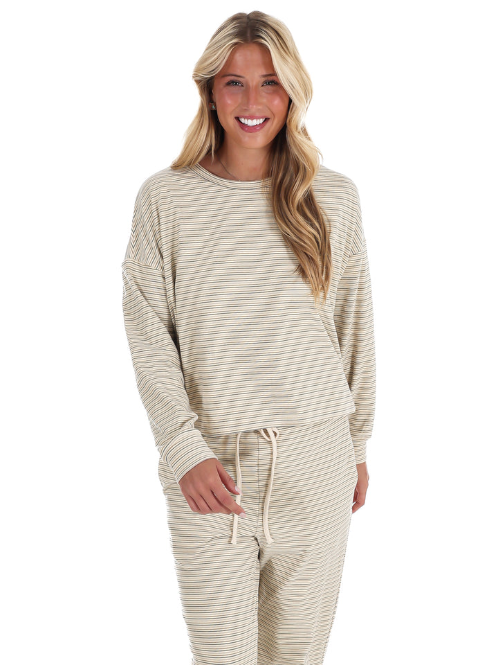 Sweet and Certain Stripe Top