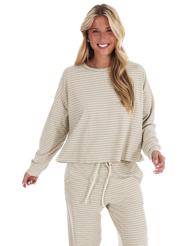 Sweet and Certain Stripe Top