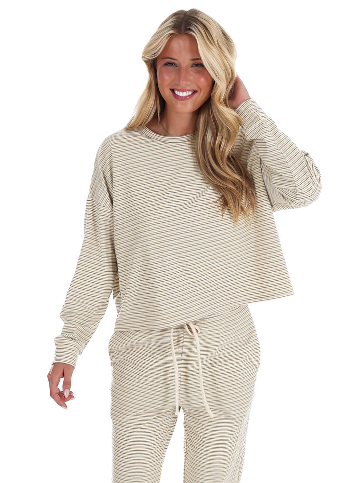 Sweet and Certain Stripe Top