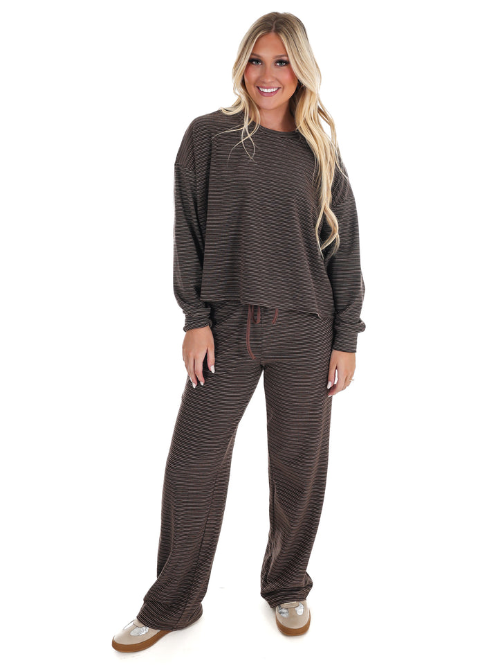 Sweet and Certain Stripe Top